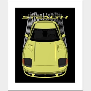 Dodge Stealth 1990-1993 - Yellow Posters and Art